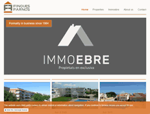 Tablet Screenshot of finquesfarnos.com